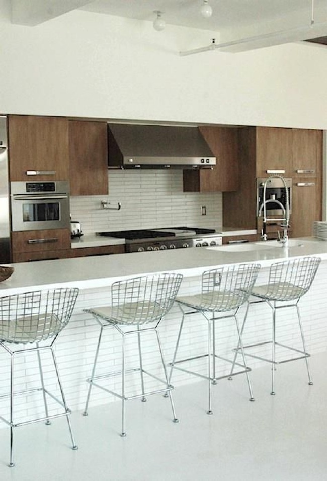 mid century modern kitchen