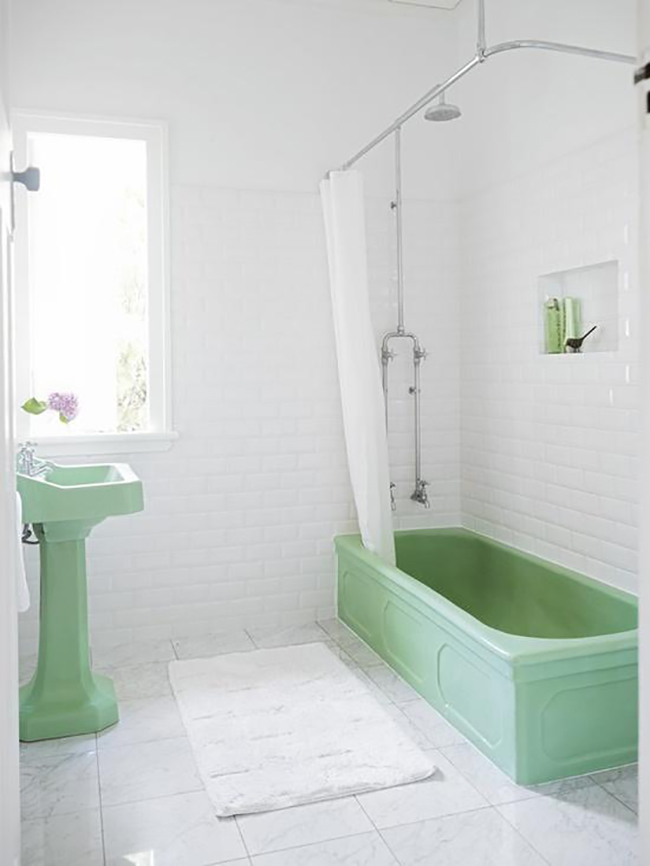 My Favorite Mint Green Bathrooms A, Mint Green Bathroom