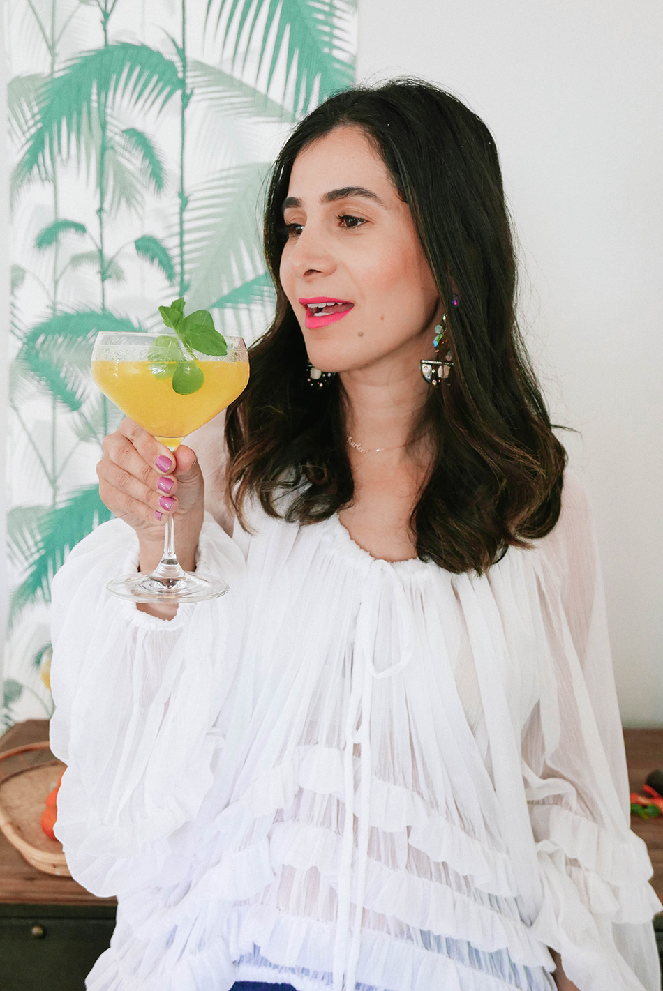 hostess with the mostess | tropical cocktail recipe
