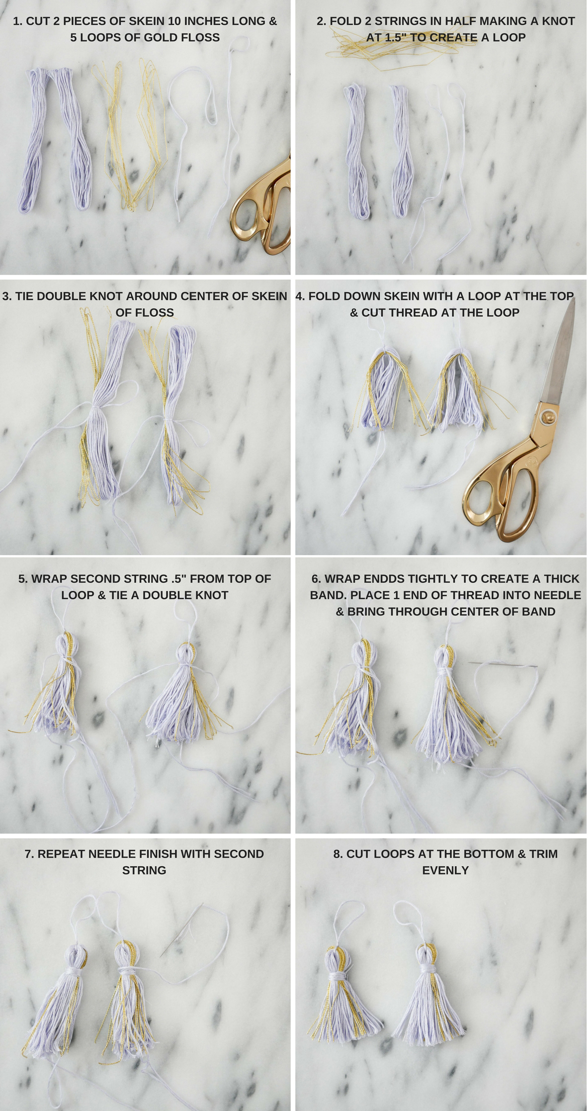 HOW TO MAKE A TASSEL