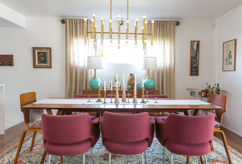 A Vintage Splendor Mid Century Modern Dining Room Reveal