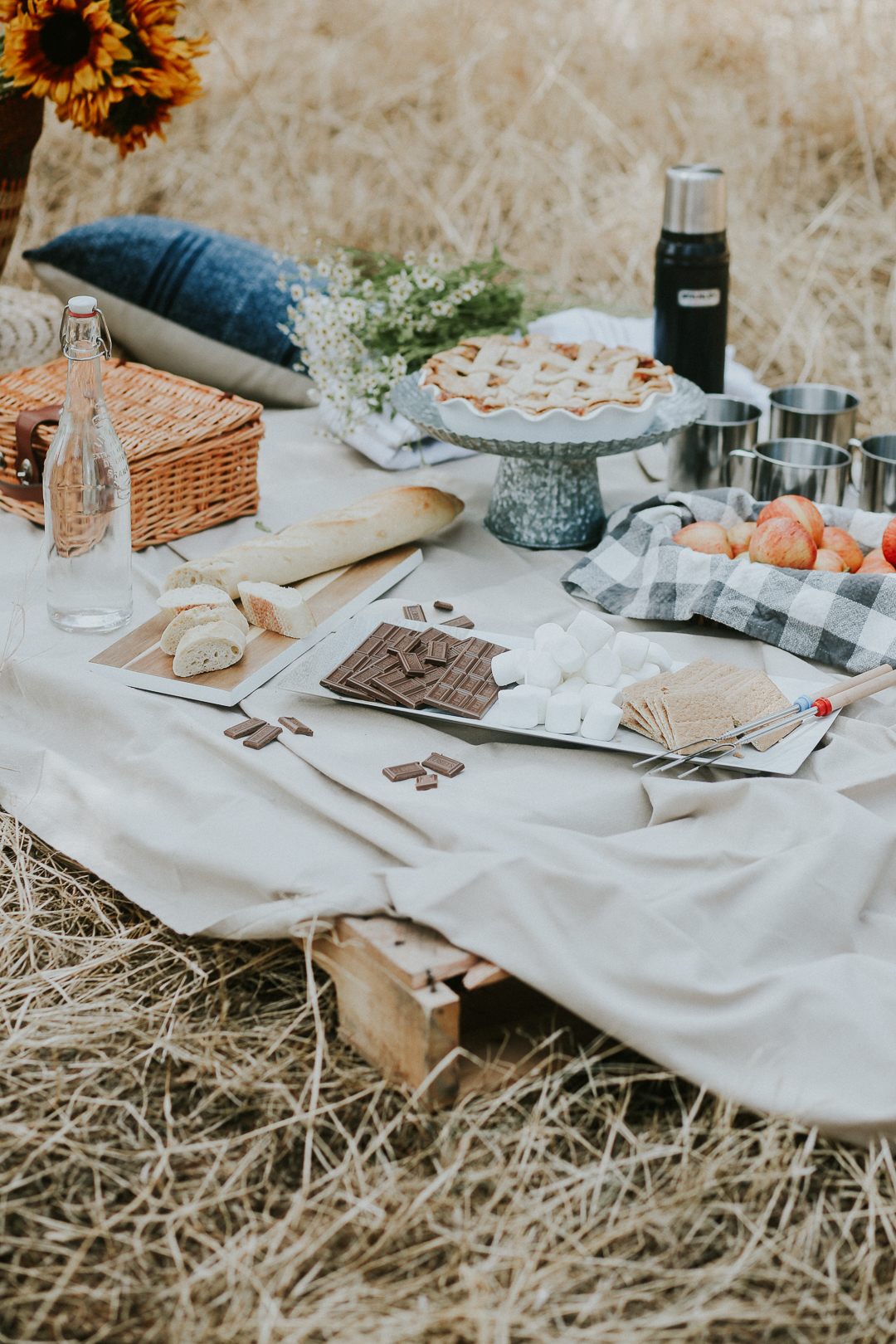 how to style a fall picnic ideas 