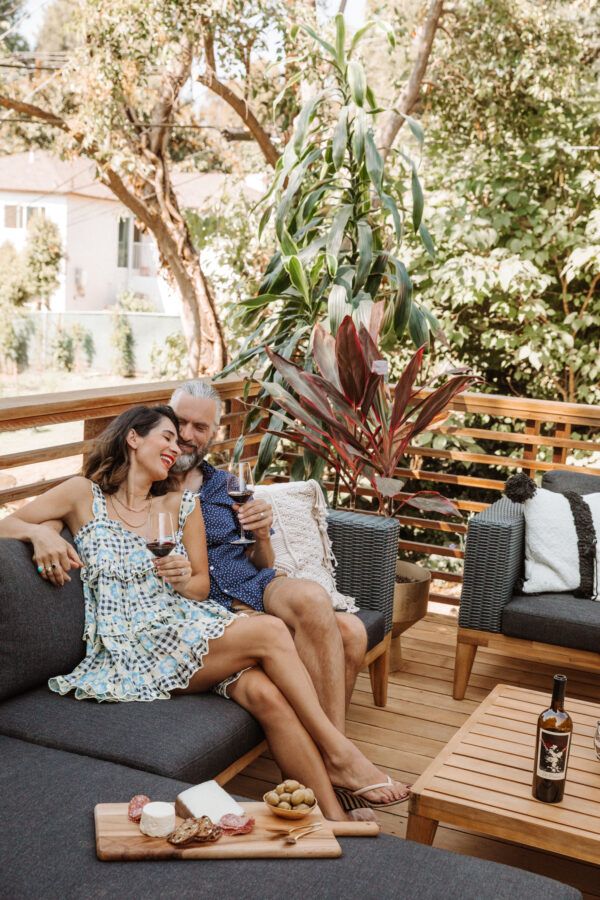 Scandifornian Deck Makeover - A Vintage Splendor