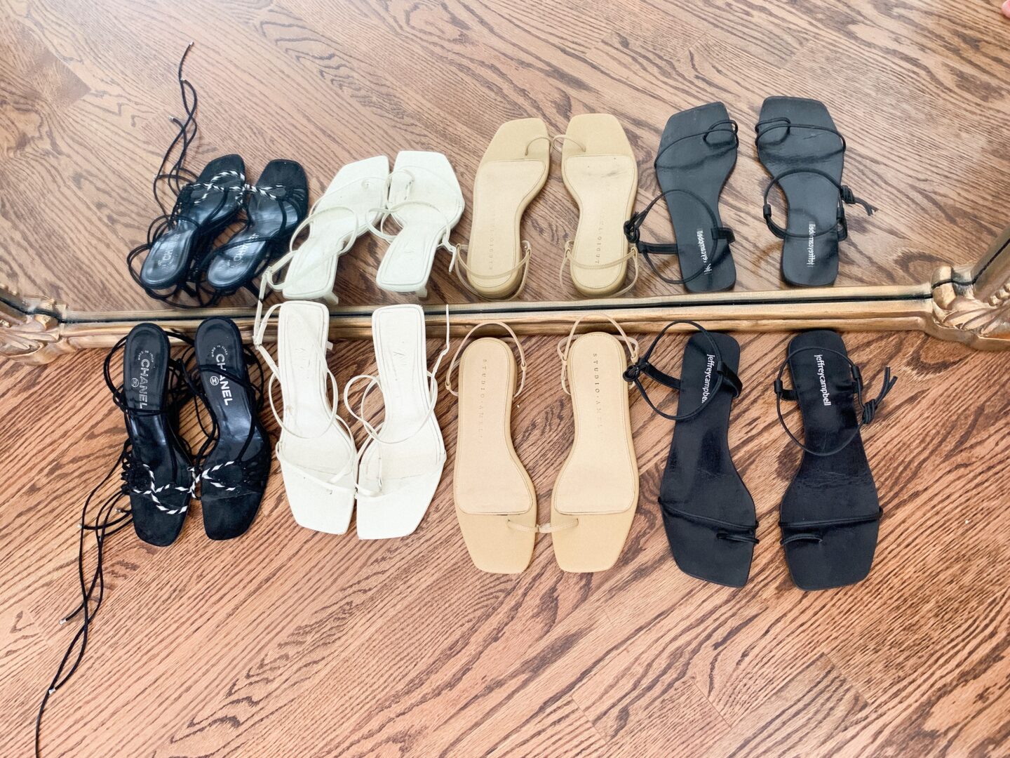 barely there sandals