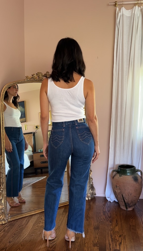 vintage charlie's angels brand jeans